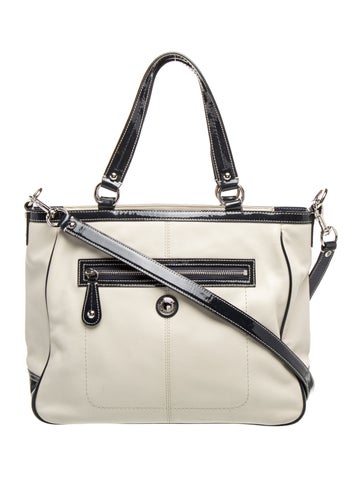 Leather Top Handle Bag