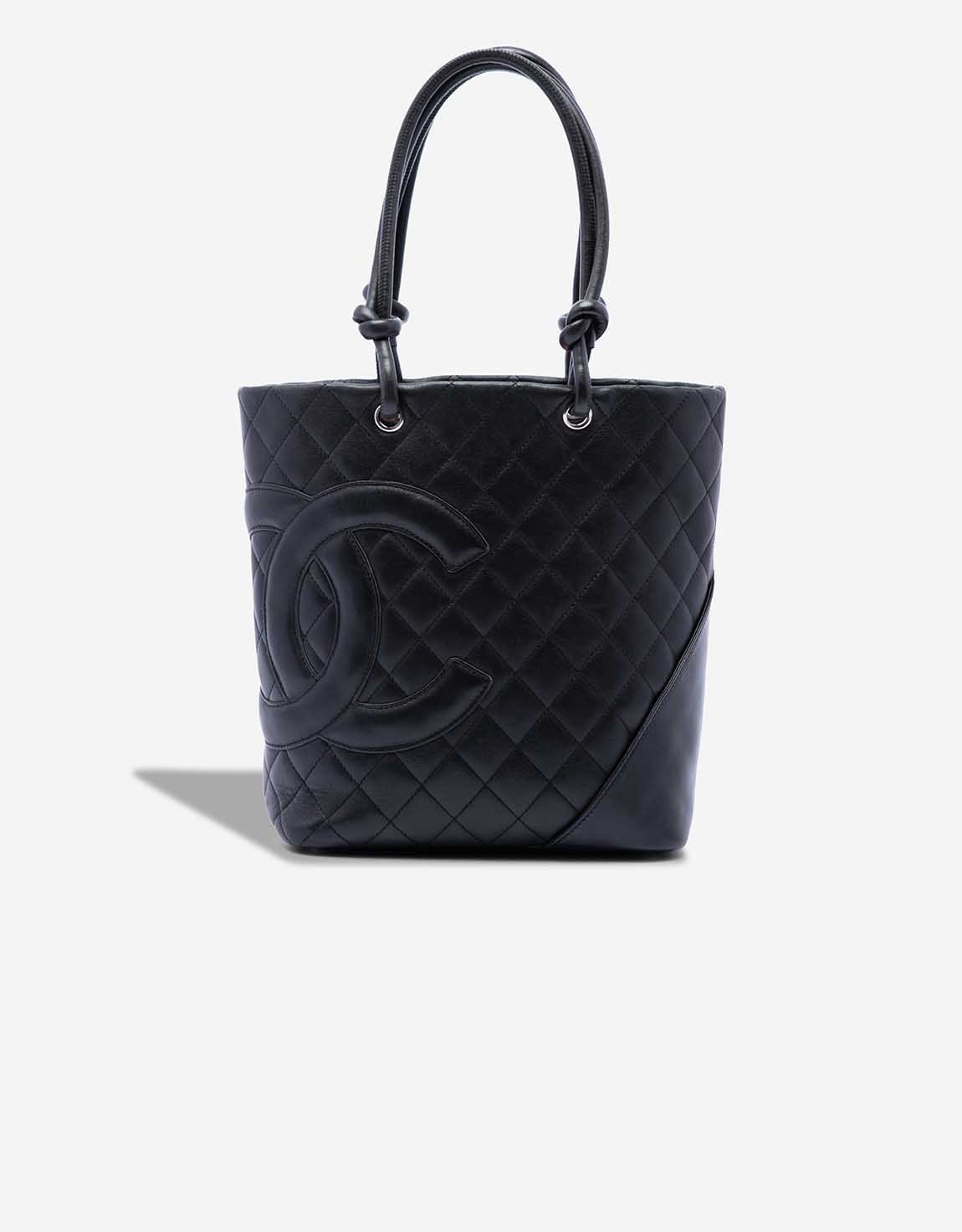 
		Cambon Shopping Tote Medium Lamb Black    