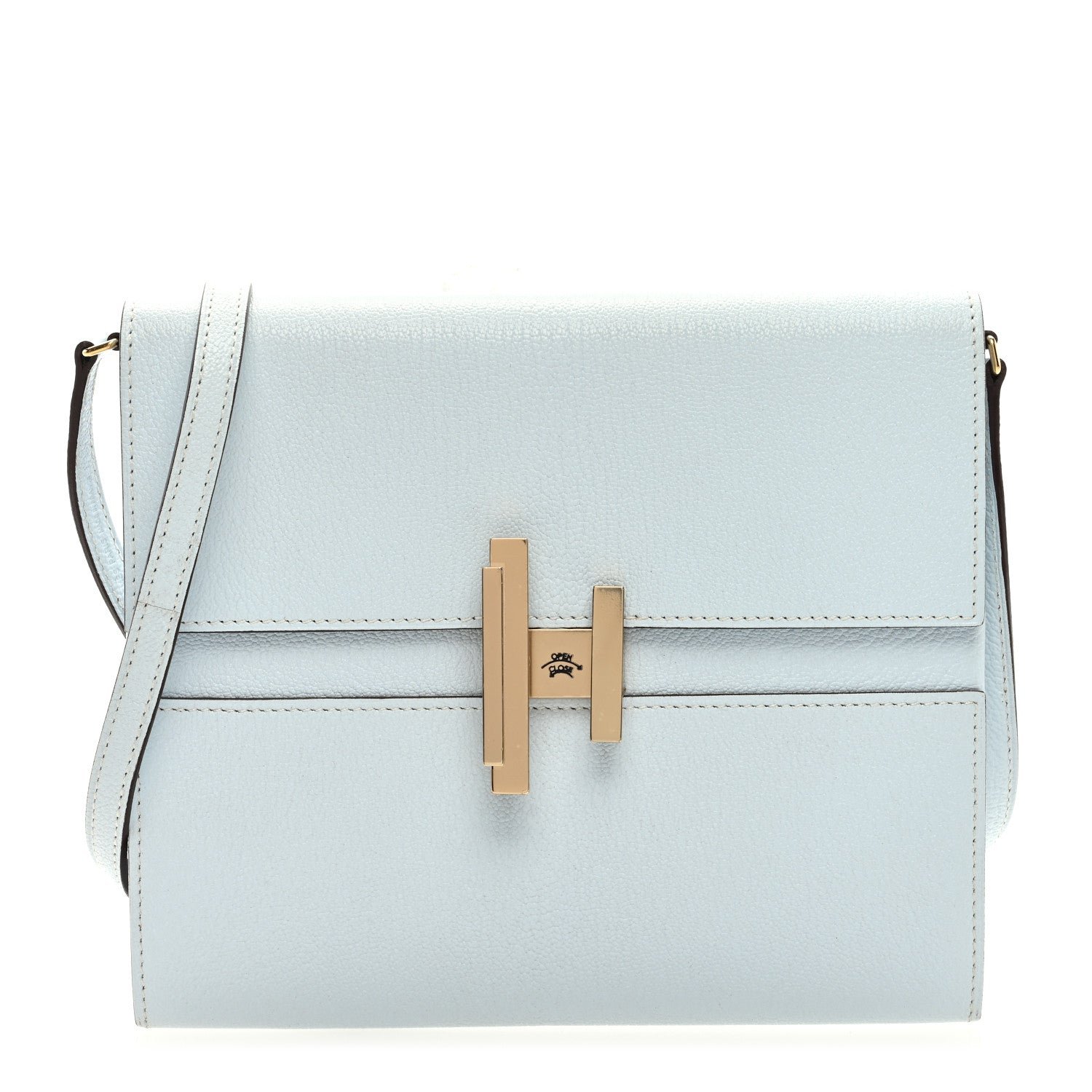 Hermes Chevre Mysore Cinhetic To Go Wallet Bleu Brume