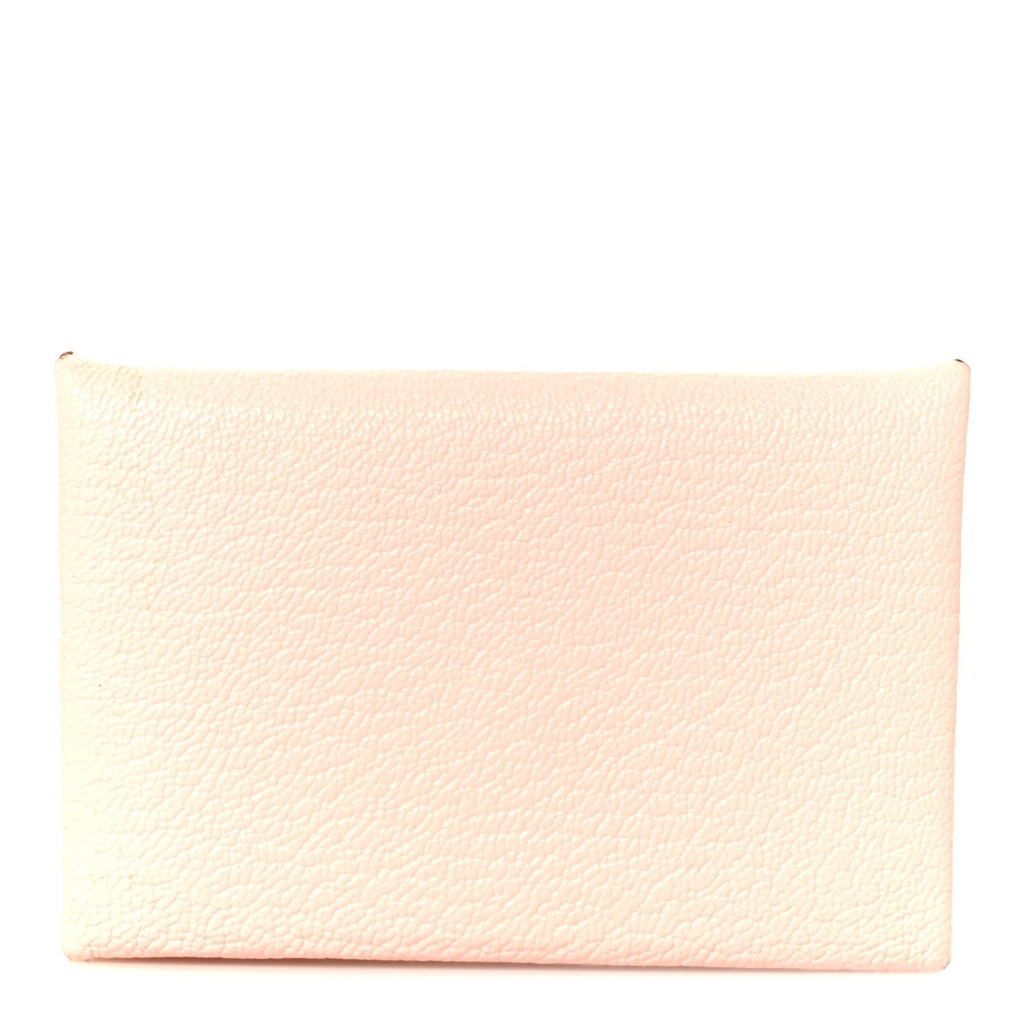 Hermes Hermes Chevre Mysore Calvi Card Case Mauve Pale