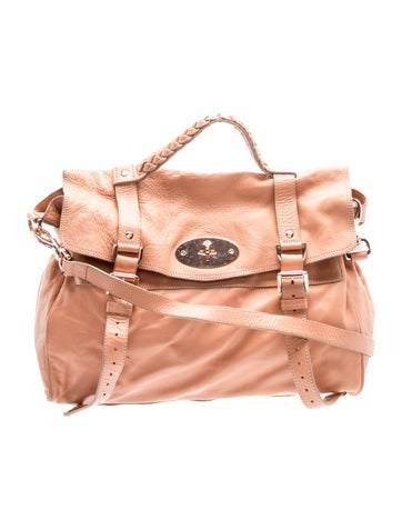 Leather Top Handle Bag