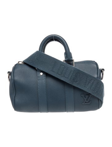 Leather LOuis Vuitton Keepall XS Handbag