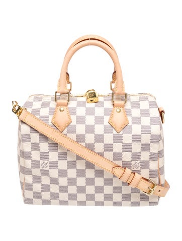 Damier Azur Speedy Bandouliere 25