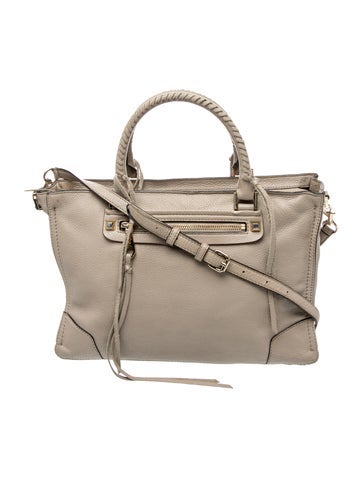 Leather Top Handle Bag