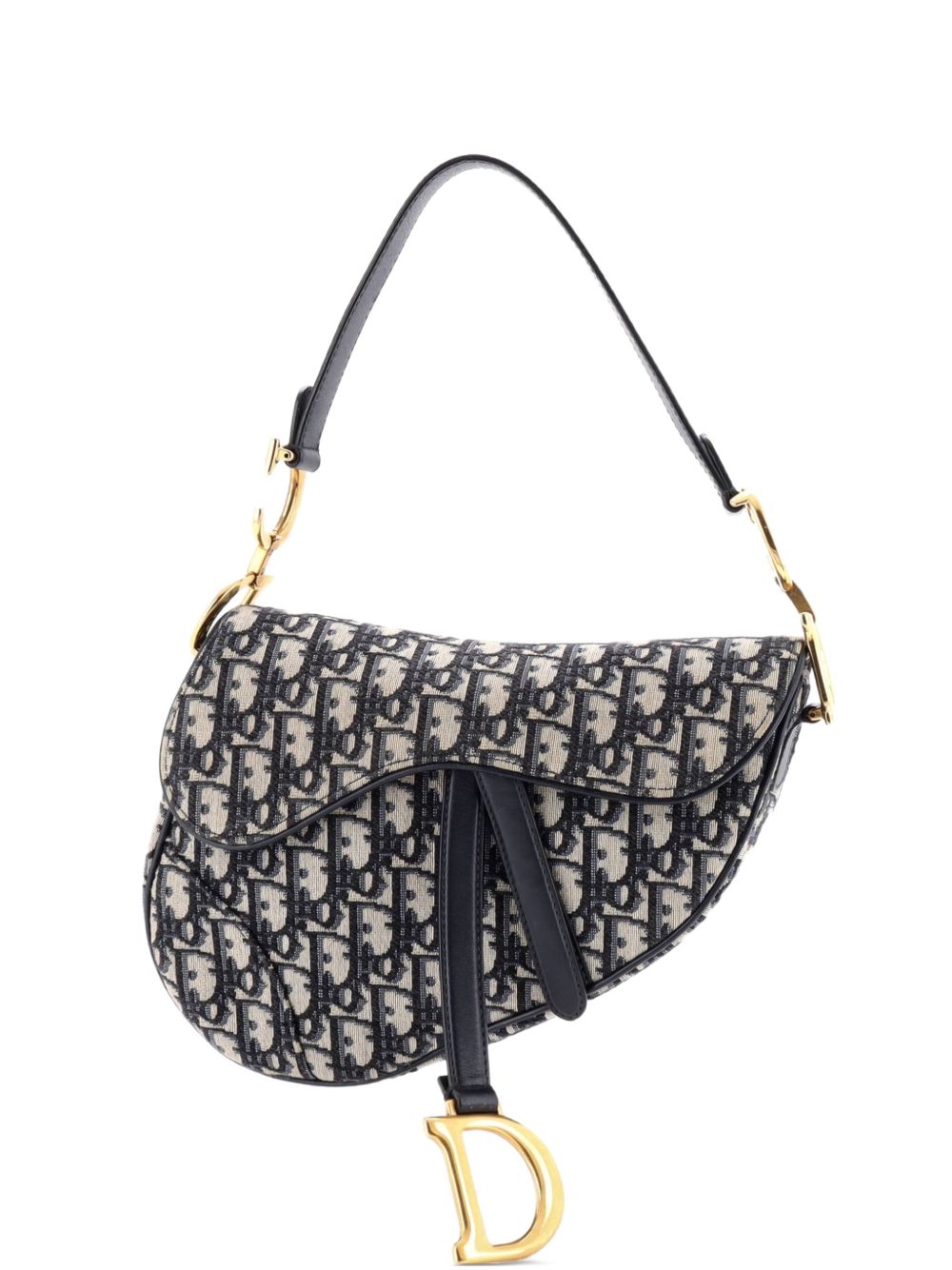 Saddle Handbag Oblique Canvas Medium shoulder bag