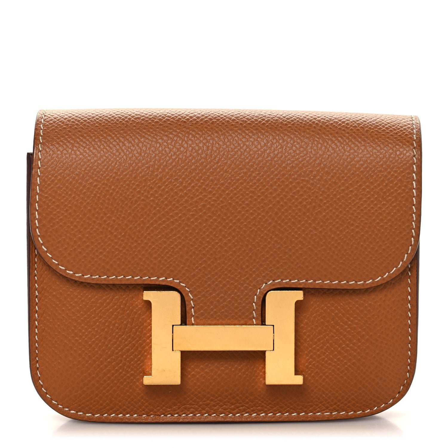 Hermes Epsom Constance Slim Wallet Gold