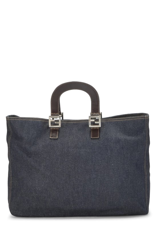 Blue Denim Tote Bag Large