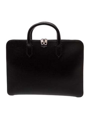 Leather Top Handle Bag