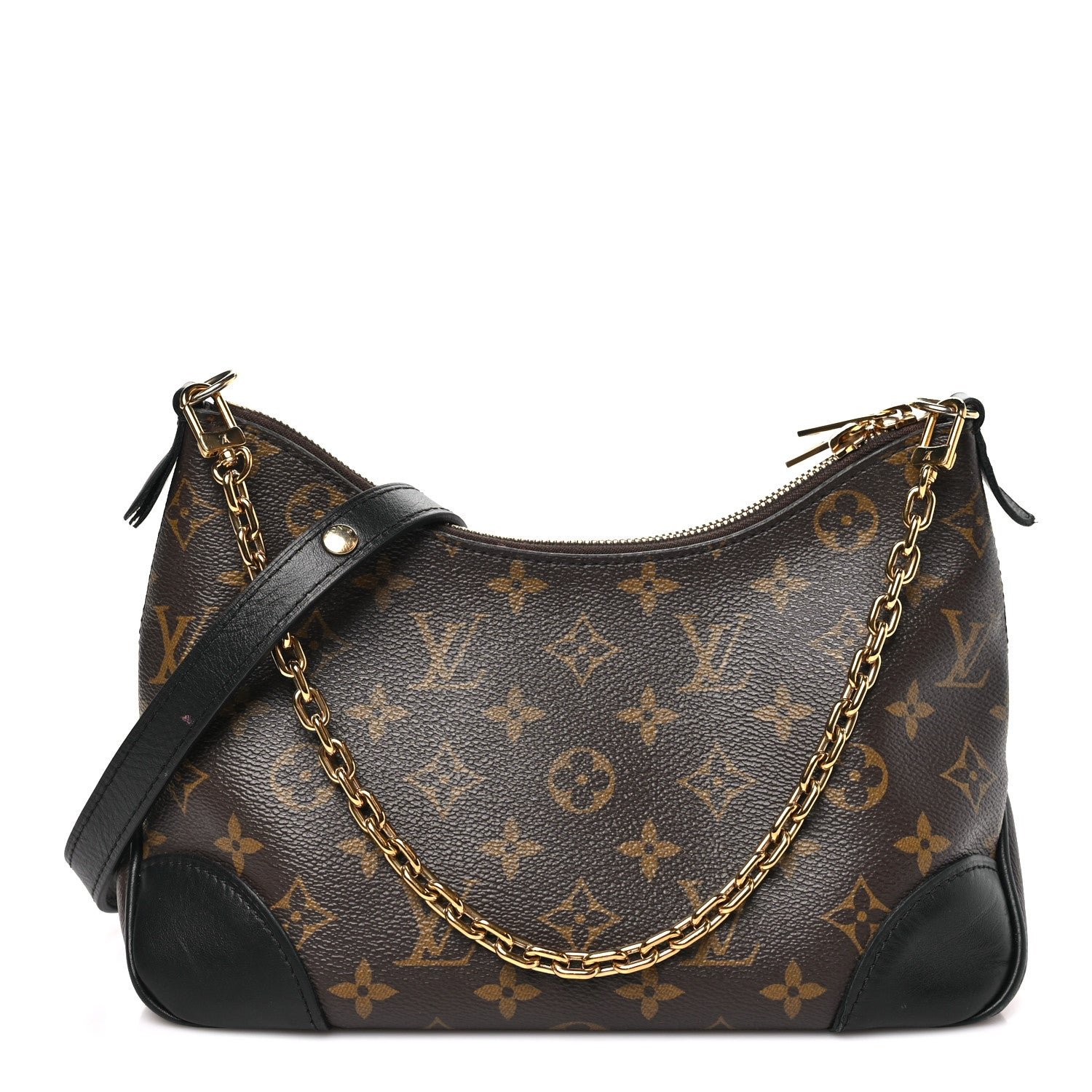 Louis Vuitton Monogram Boulogne NM Black