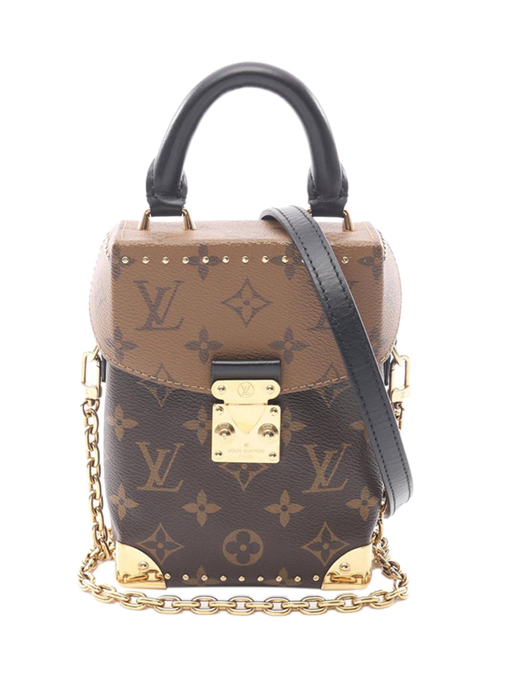 2021-2026 Monogram Reverse Camera Box satchel