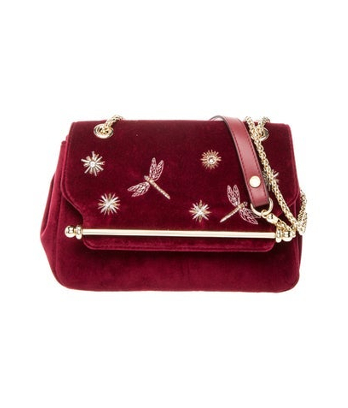 Strathberry Velvet Evening Bag