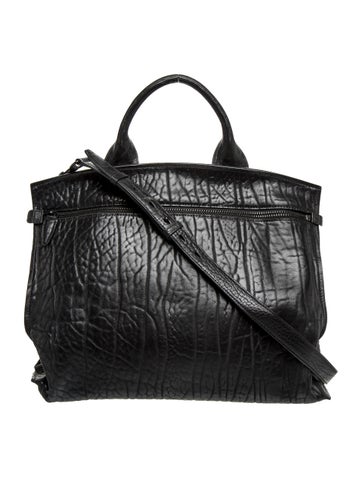 Leather Top Handle Bag