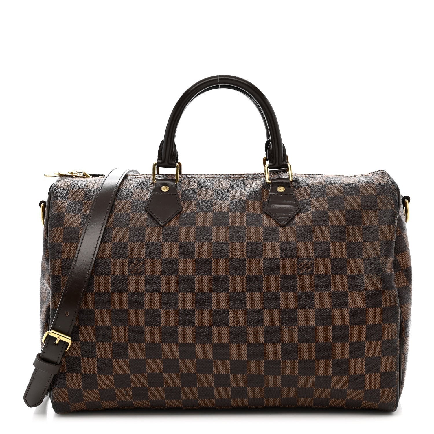 Louis Vuitton Damier Ebene Speedy Bandouliere 35