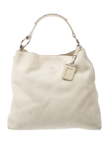 Vitello Daino Leather Top Handle Bag