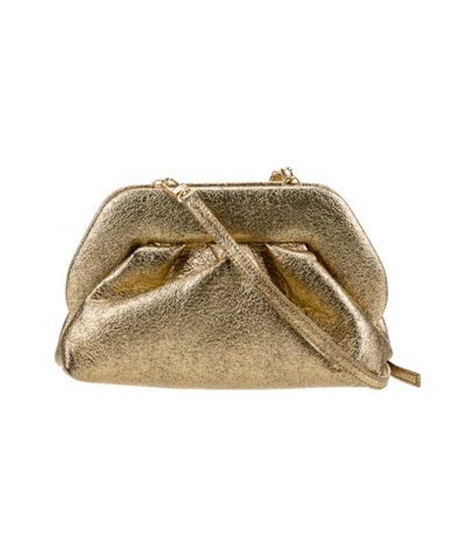Themoire Leather Minaudiere