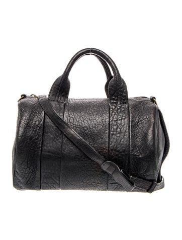 Leather Top Handle Bag