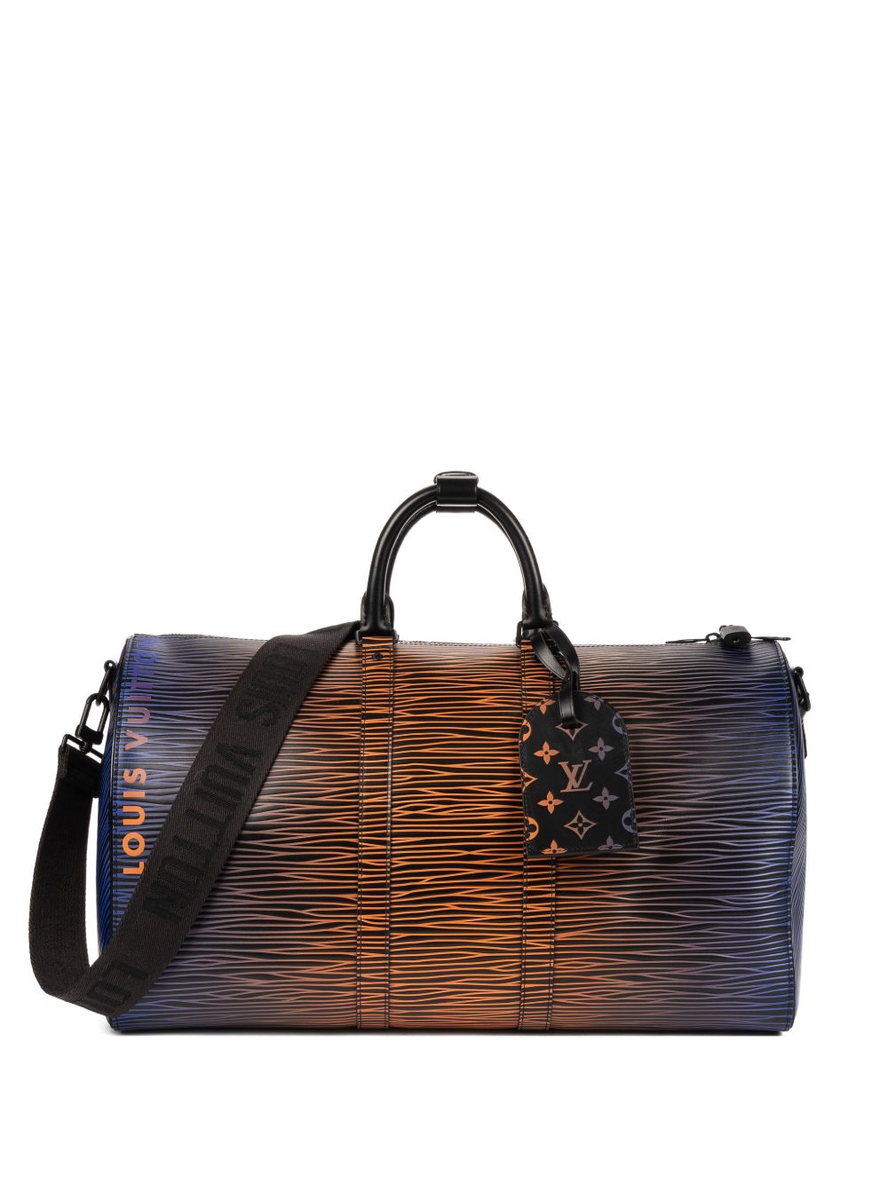 Chip striped duffle bag