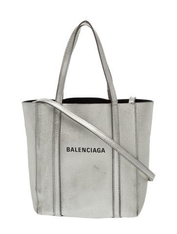 Balenciaga Leather Leather Metallic Tote
