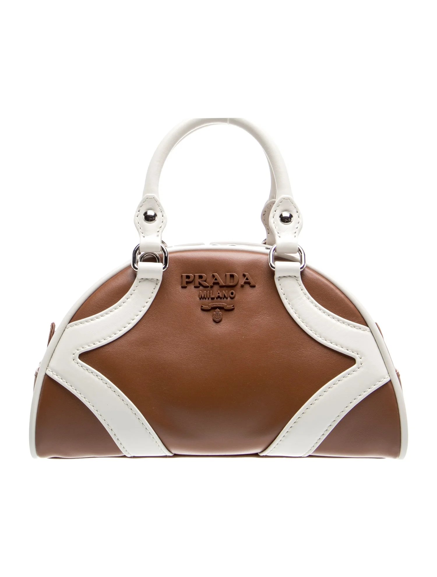 Soft Calf Leather Top Handle Bag