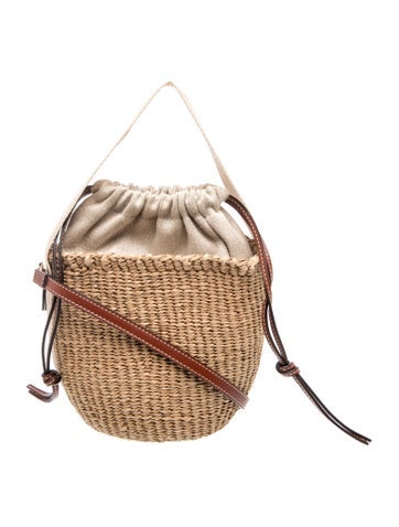 Raffia Bucket Bag