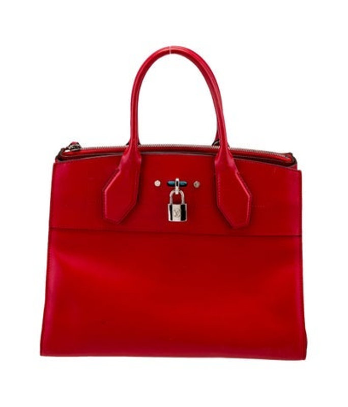 Louis Vuitton Vuitton Leather City Steamer Mm