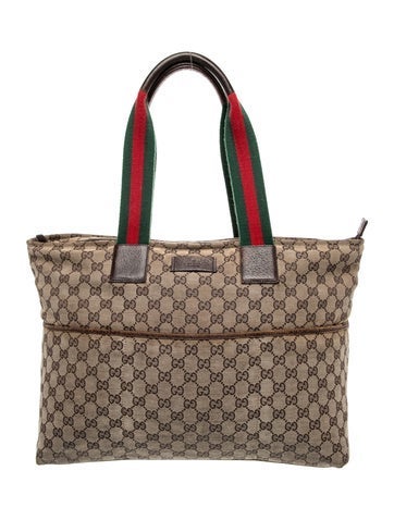 GG Canvas Top Handle Bag