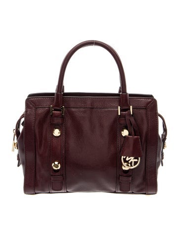 Michael Kors Leather Top Handle Bag