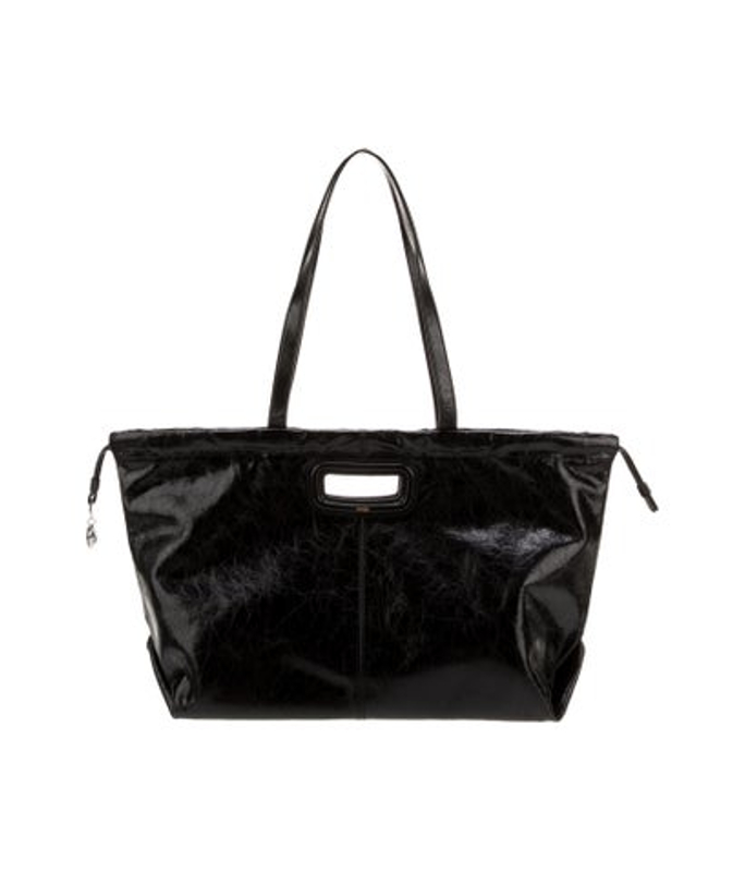Maje Leather Shoulder Bag