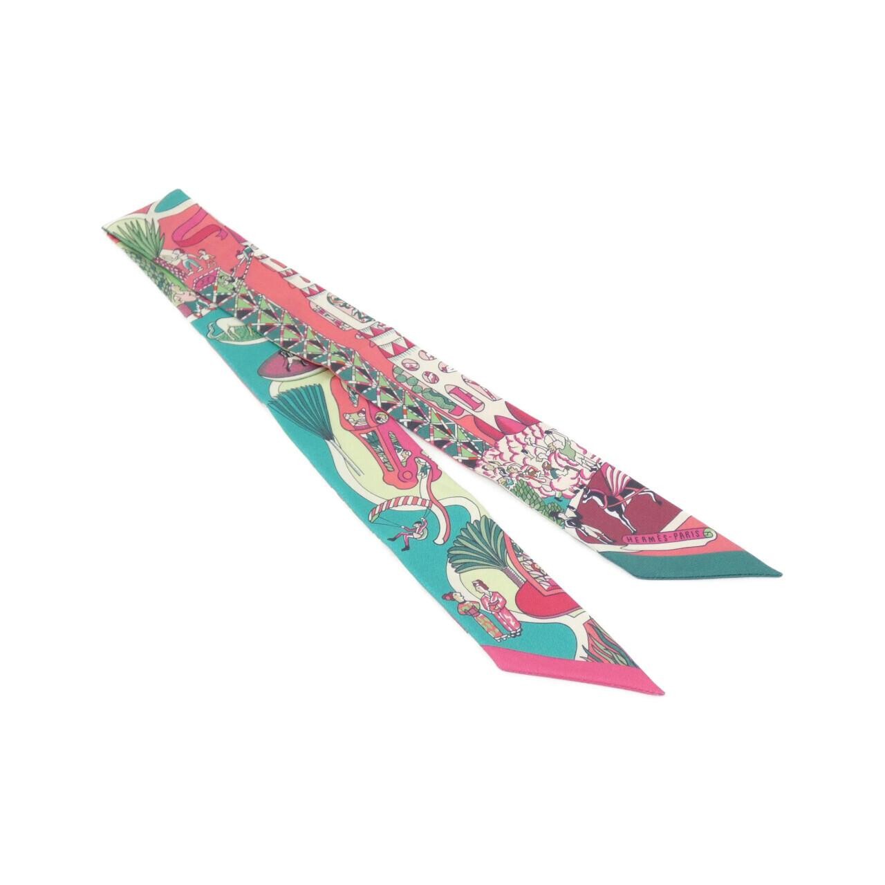 Hermes Exposition Universal Twilly 063536S Scarf