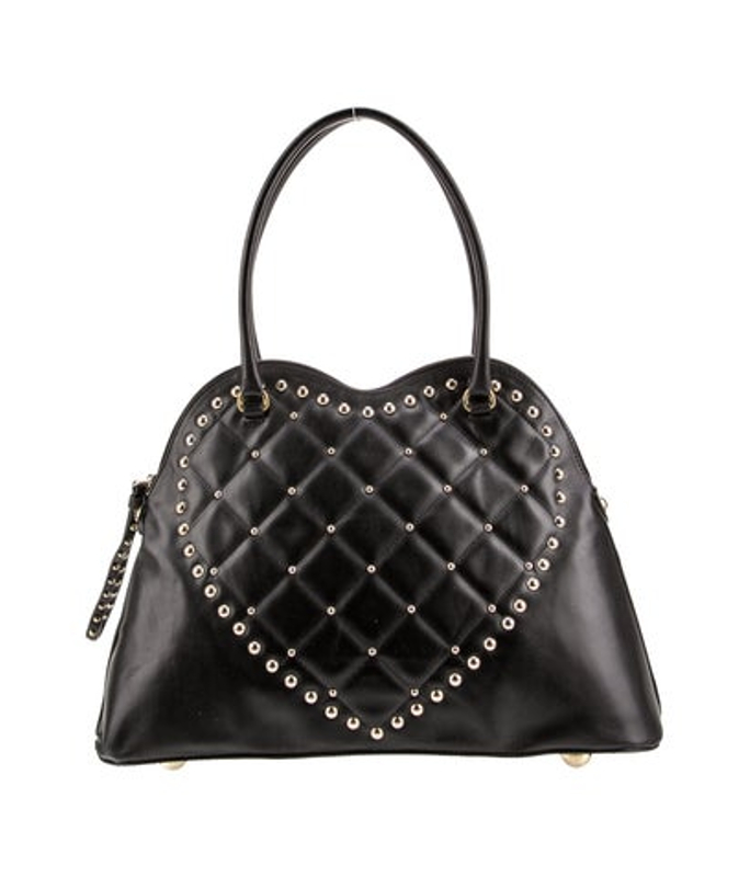 Moschino Leather Top Handle Bag W Tags