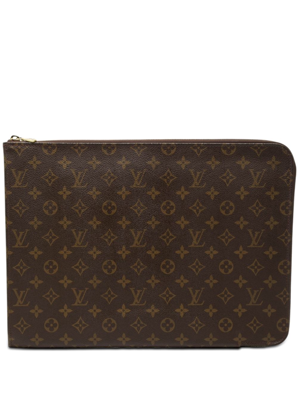 2001 Monogram Poche Documents Portfolio business bag
