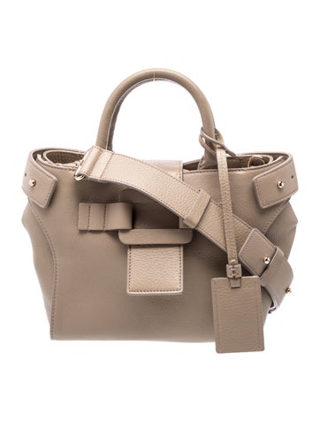 Roger Vivier Leather Top Handle Bag