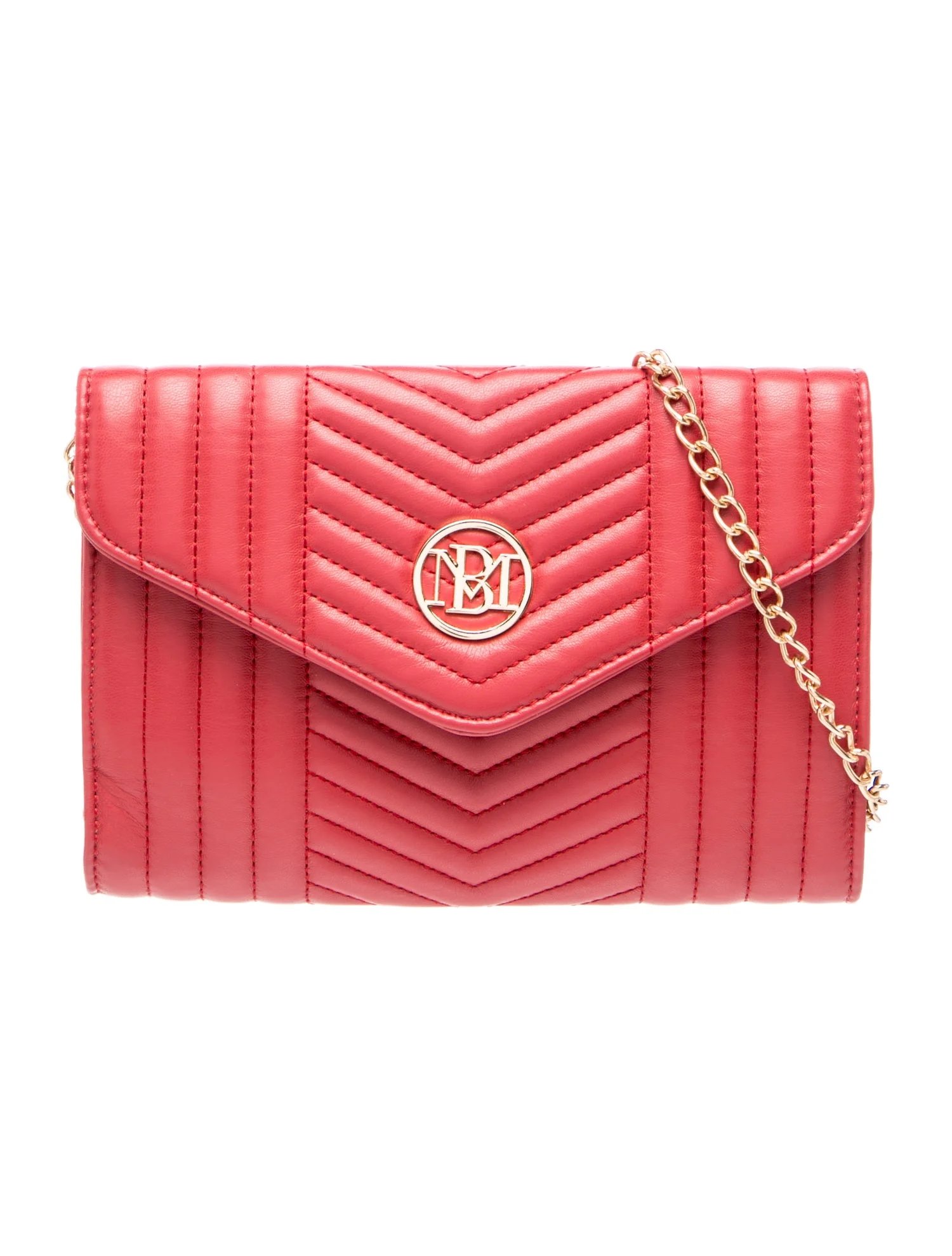 Badgley Mischka Leather Clutch