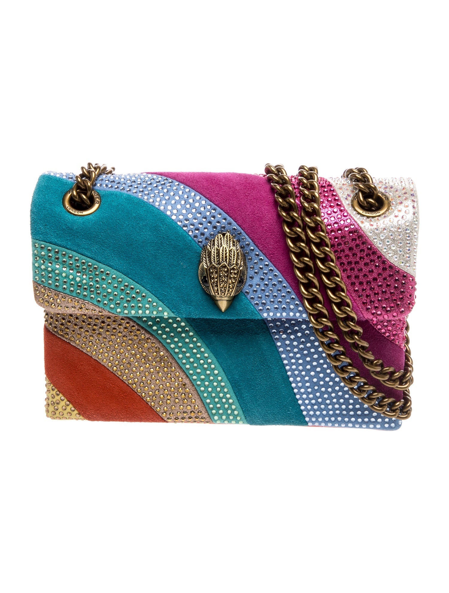 Suede Crossbody Bag