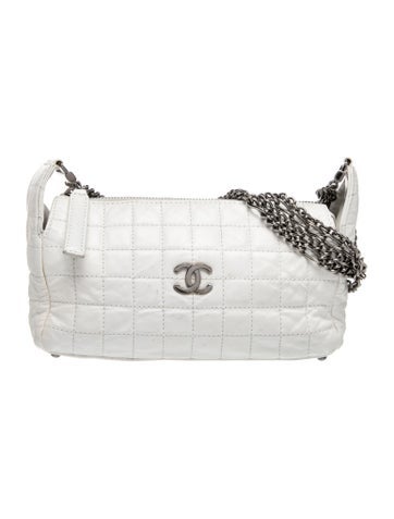 Square Quilt Multi-Chain Shoulder Bag