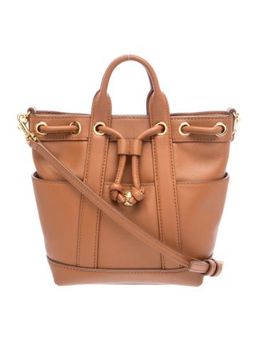 Leather Top Handle Bag