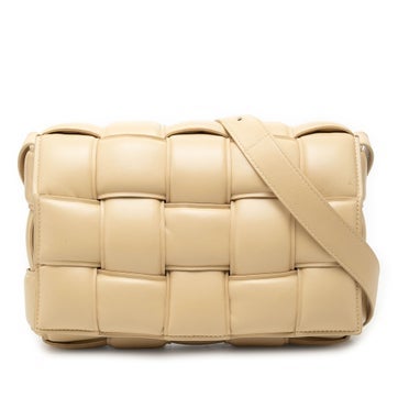 Alligator Nappa Intrecciato Padded Cassette Crossbody
