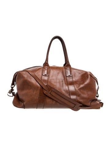Leather Weekender Bag
