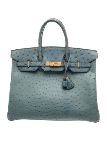 Ostrich Birkin 35