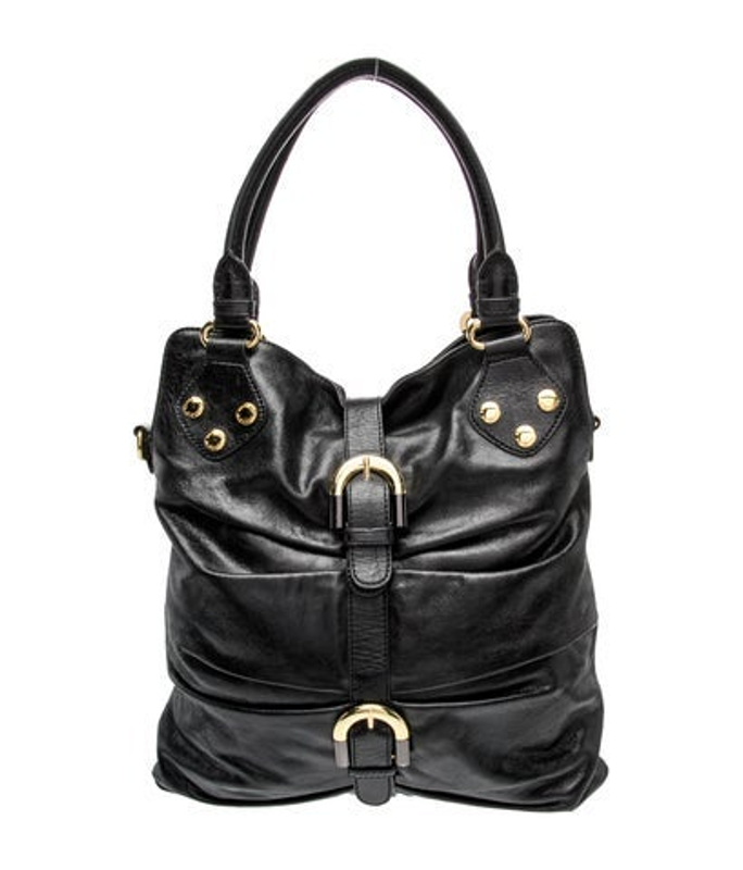 Badgley Mischka Mischka Leather Top Handle Bag