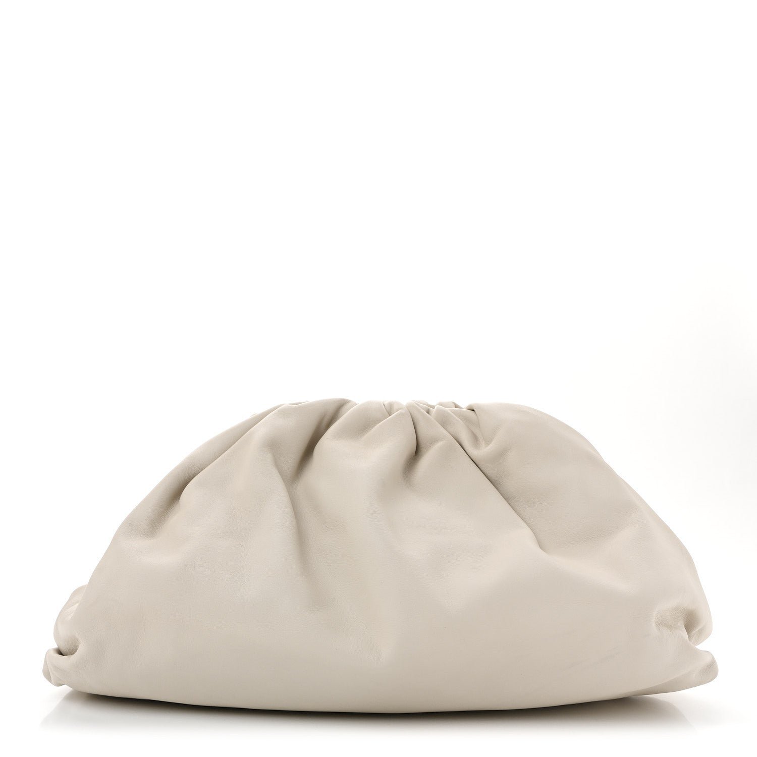 Bottega Veneta Smooth Butter Calf The Pouch Oversized Clutch Plaster