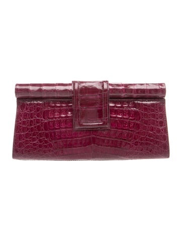 Nancy Gonzalez Crocodile Clutch