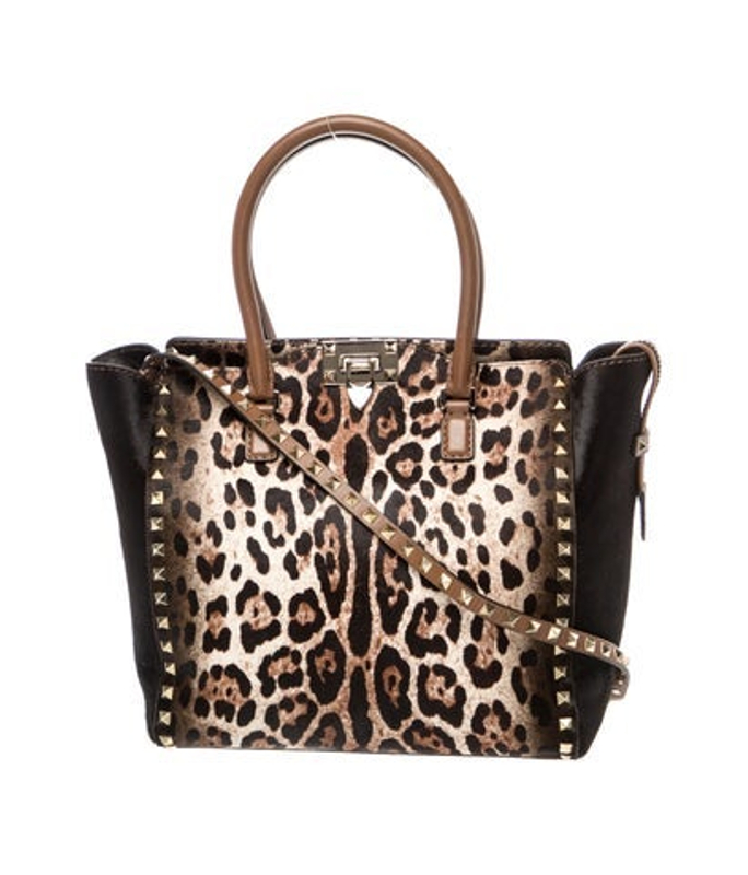 Valentino Rockstud Top Handle Bag
