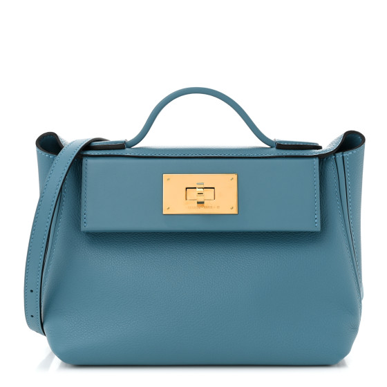Hermes Evercolor Swift 24/24 21 New Blue Jean