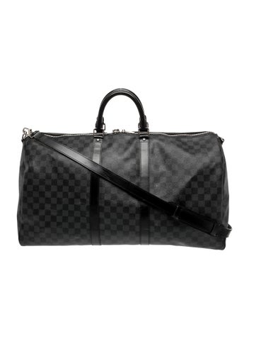 Damier Graphite Keepall Bandouliere