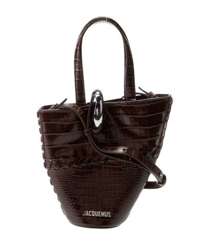 Jacquemus Leather Top Handle Bag
