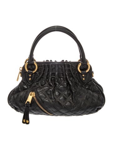 Leather Top Handle Bag