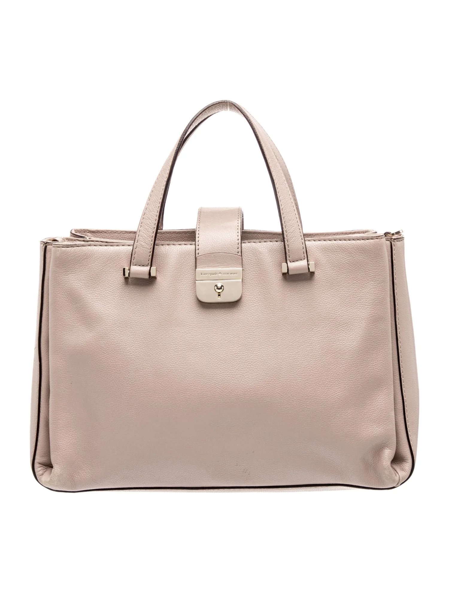 Leather Top Handle Bag