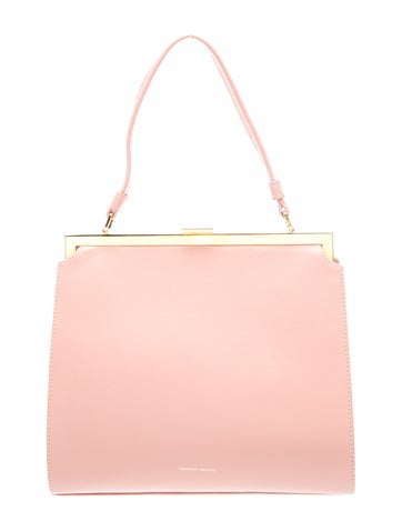 Mansur Gavriel Leather Top Handle Bag