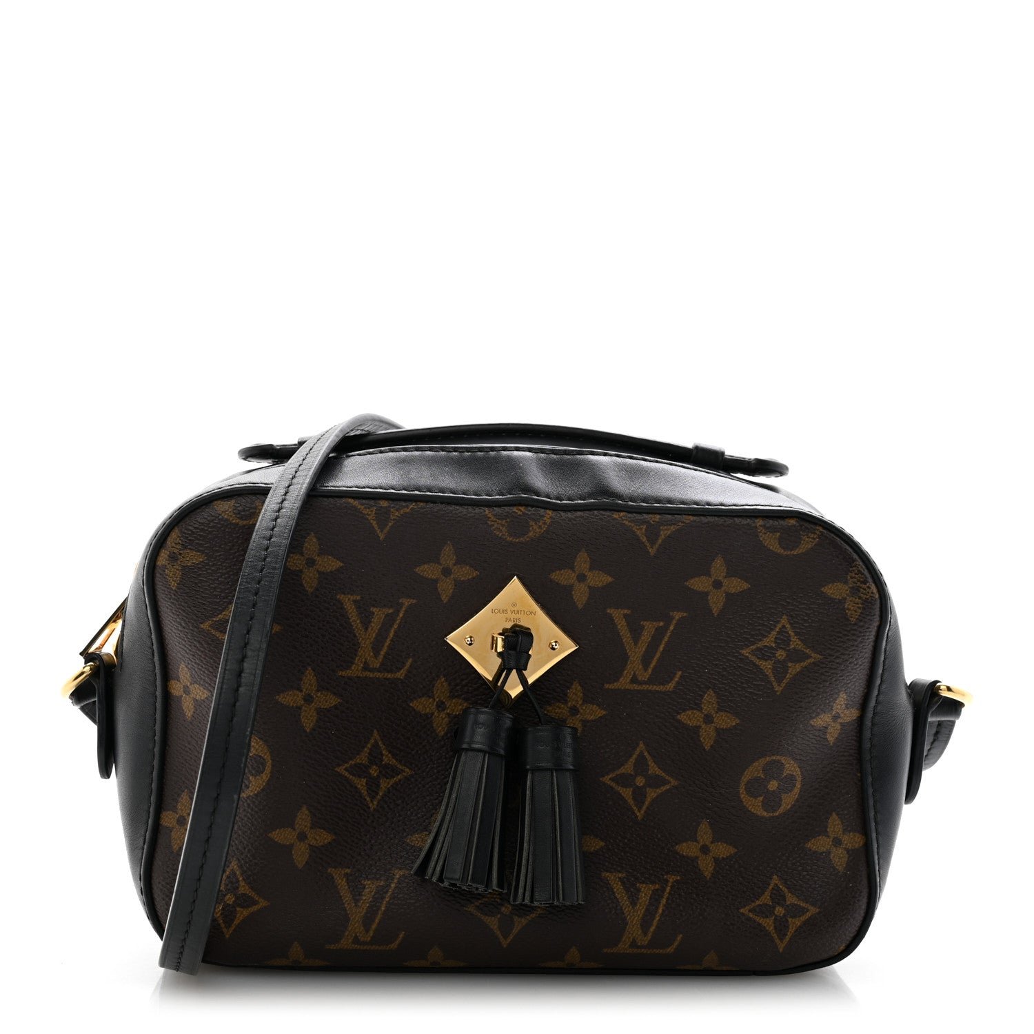Louis Vuitton Monogram Saintonge Black